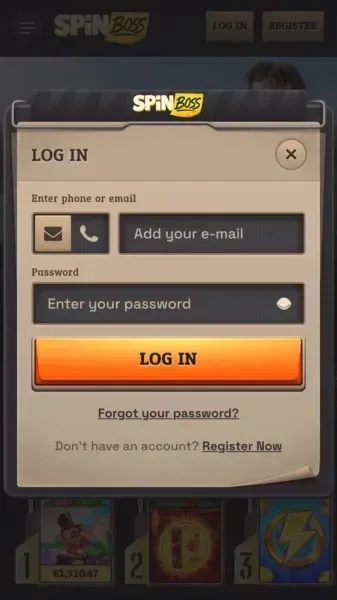 Spinboss Login